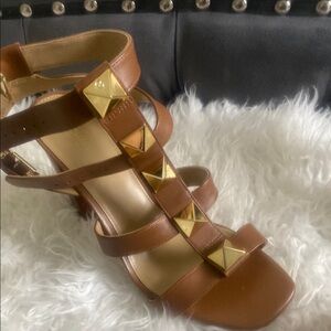 Brown Strappy Sandals michael kors